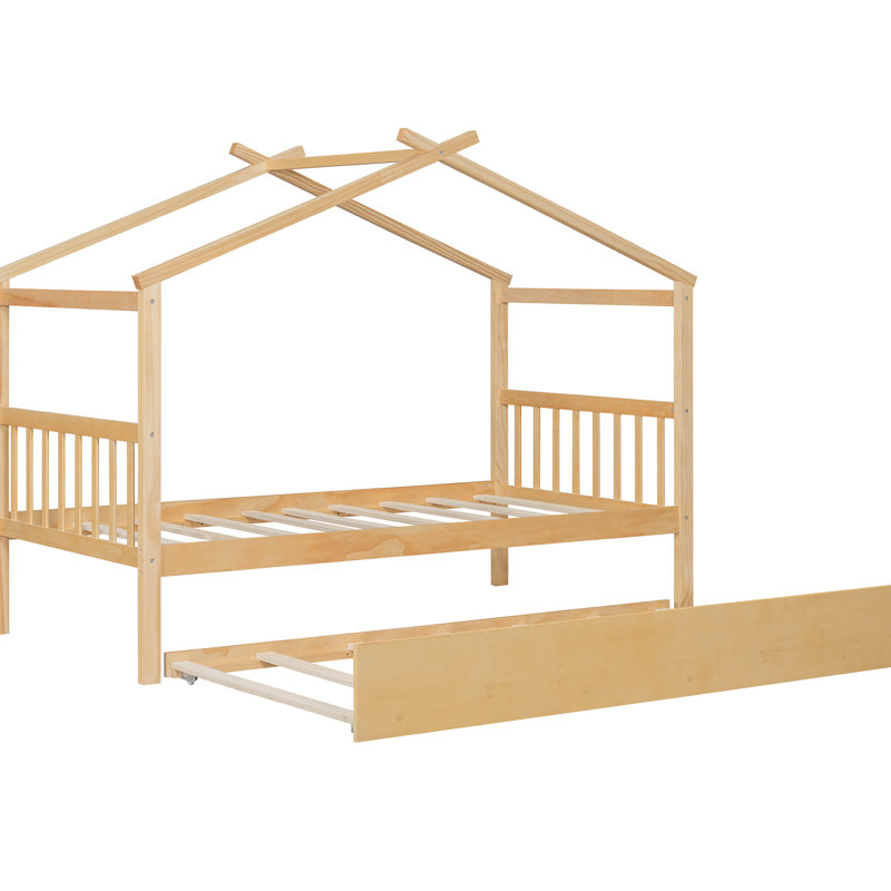 Lit simple Natural Bed, Naturel