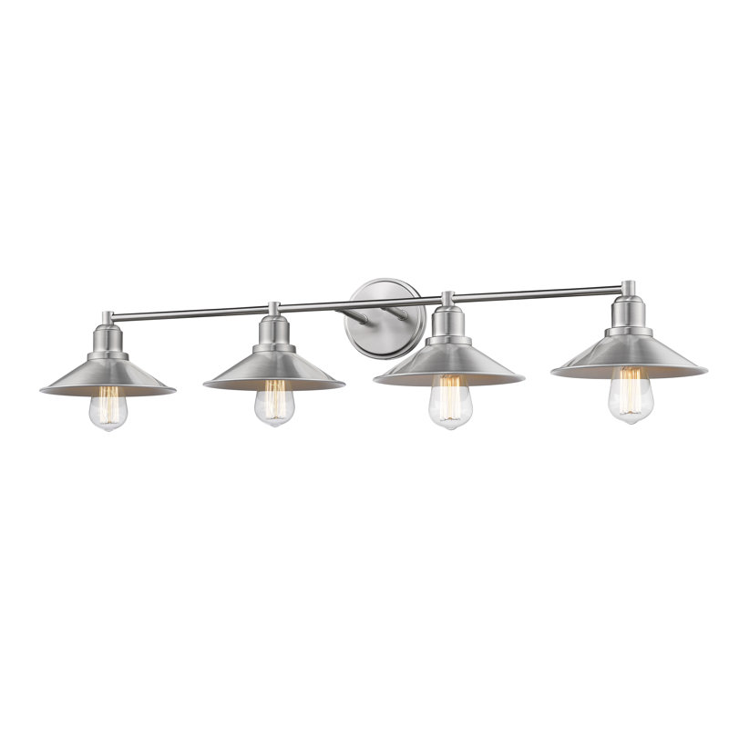 Alyias 4 - Light Dimmable Vanity Light, Brushed Nickel