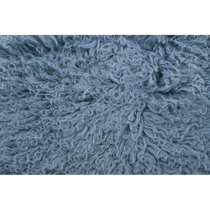 Simeon Square Throw Cushion, Vintage Blue