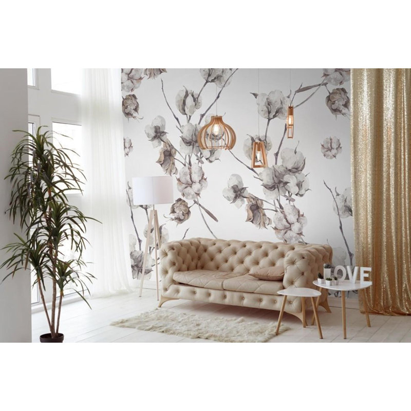 Lytham Matte Wall Mural, 300cm W x 200cm L