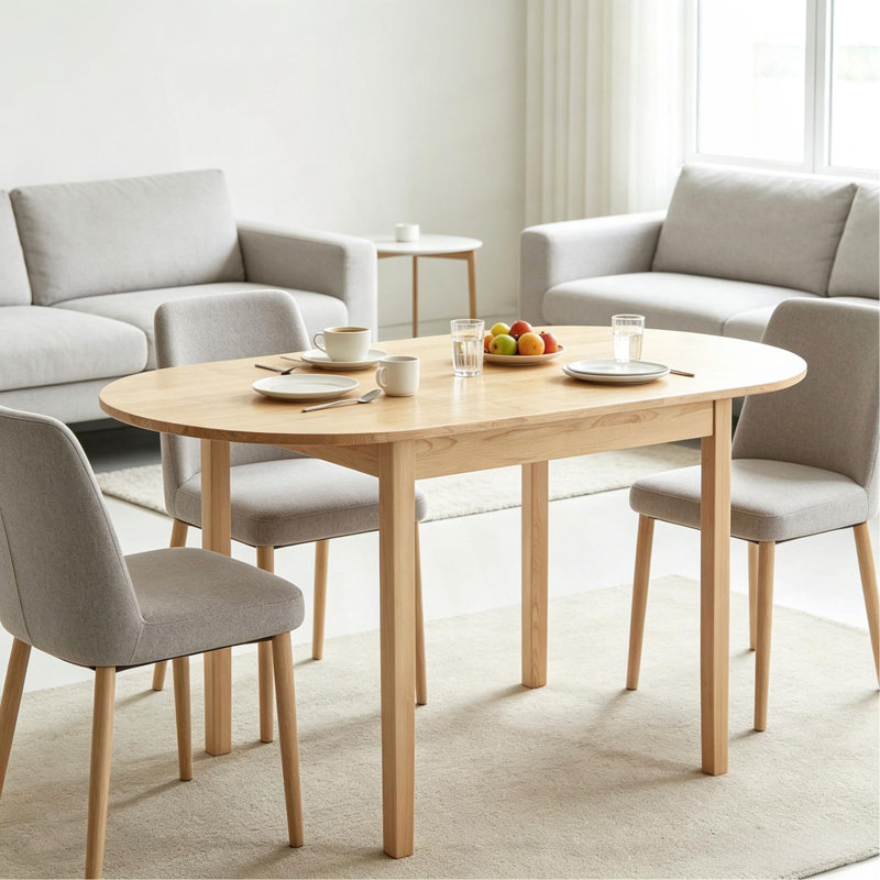 Multi-Function Extendable Table,Convertible Drop-Leaf Dining Table,Compact-to-Large Transforming Table(Only 1Pcs Table)