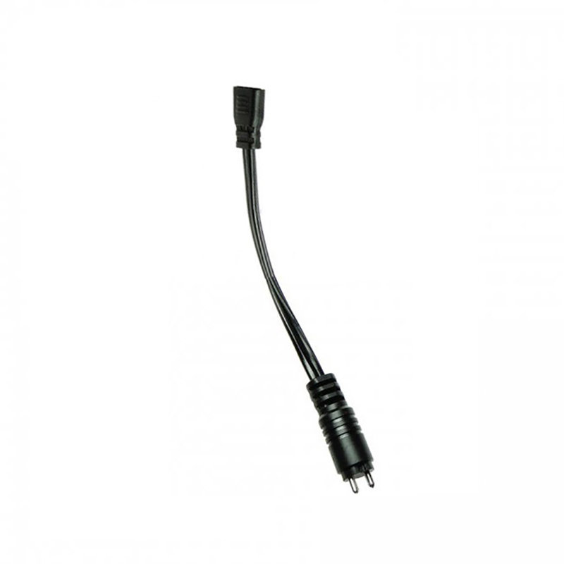 Accessoire de connecteur d’éclairage pour ruban armoires invisiled, H 24 po x l 1,3 po x P 1,3 po, Noir