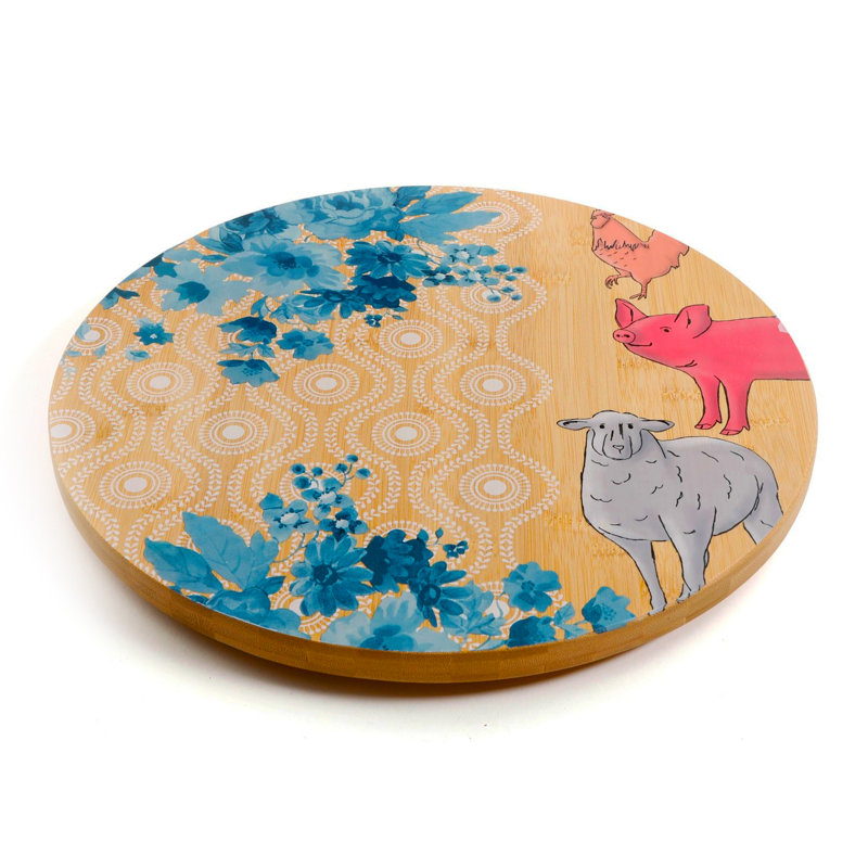 August Grove® Ratley Bamboo Lazy Susan