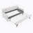 Twin Size Upholstery Daybed With Twin Size Erectable Trundle And USB Charging Design-19538693