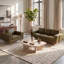 Carmen 2-Piece Upholstered Square Arm Sofa Set-1900152202-1900152203