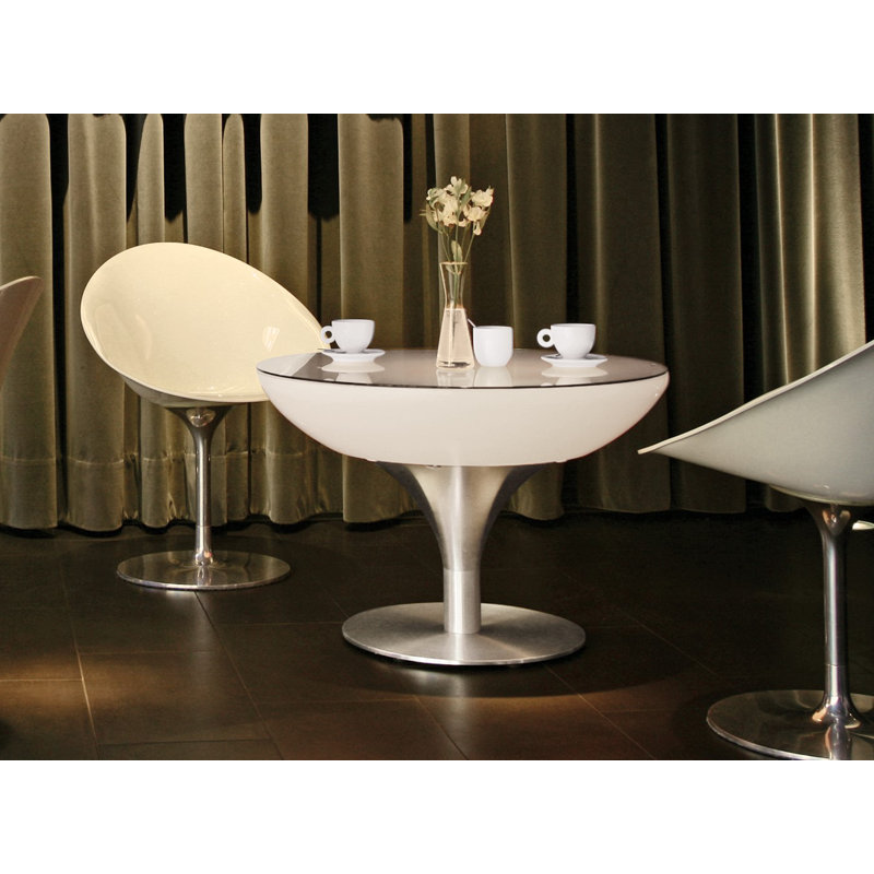 Pedestal Coffee Table, 105 cm H x 84 cm W x 84 cm D