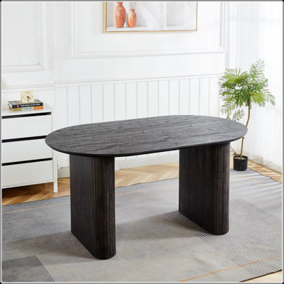 Versatile Extensible Table For Dining, Office, And Coffee, Made From High-Quality MDF With Sturdy Metal Legs.