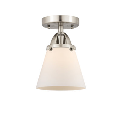 Glass LED Semi Flush Mount