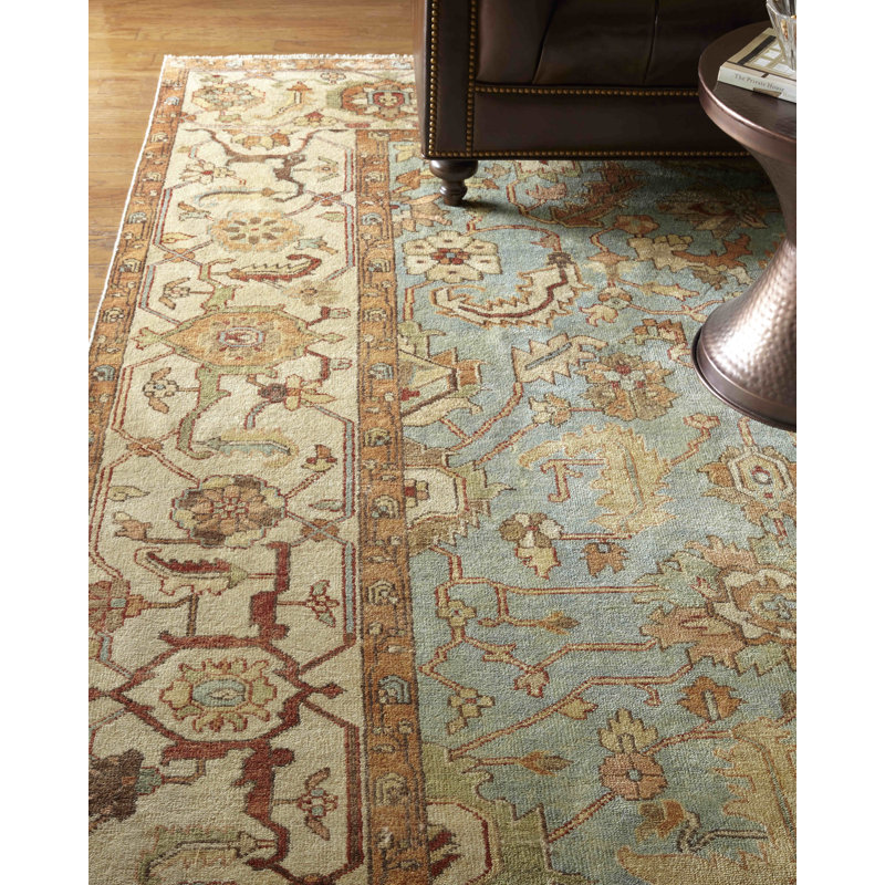 Antique Weave Serapi Wool Oriental Area Rug, Rectangle 8' x 10'