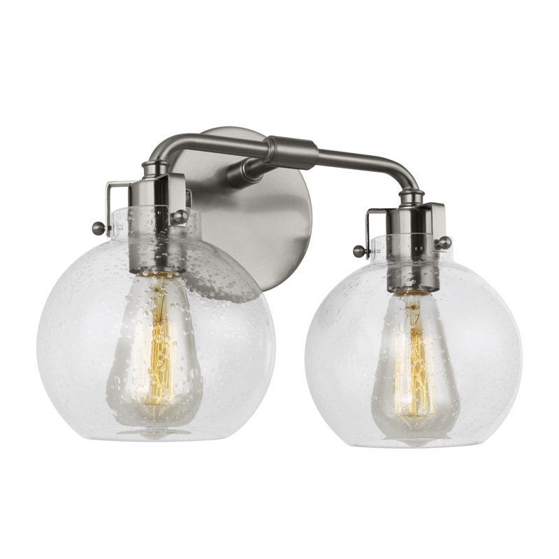 Clara 2 - Light Vanity Light, Satin Nickel