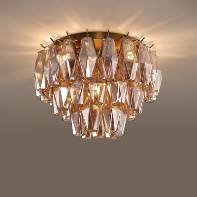 Crystal Ceiling Light