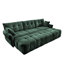 Canapé modulaire 3 places avec 3 repose-pieds et coussins-924617911