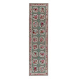 Hand Woven Wool Floral Area Rug