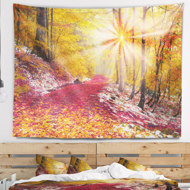 Landscape Polyester Tapestry, 32" H x 39" W
