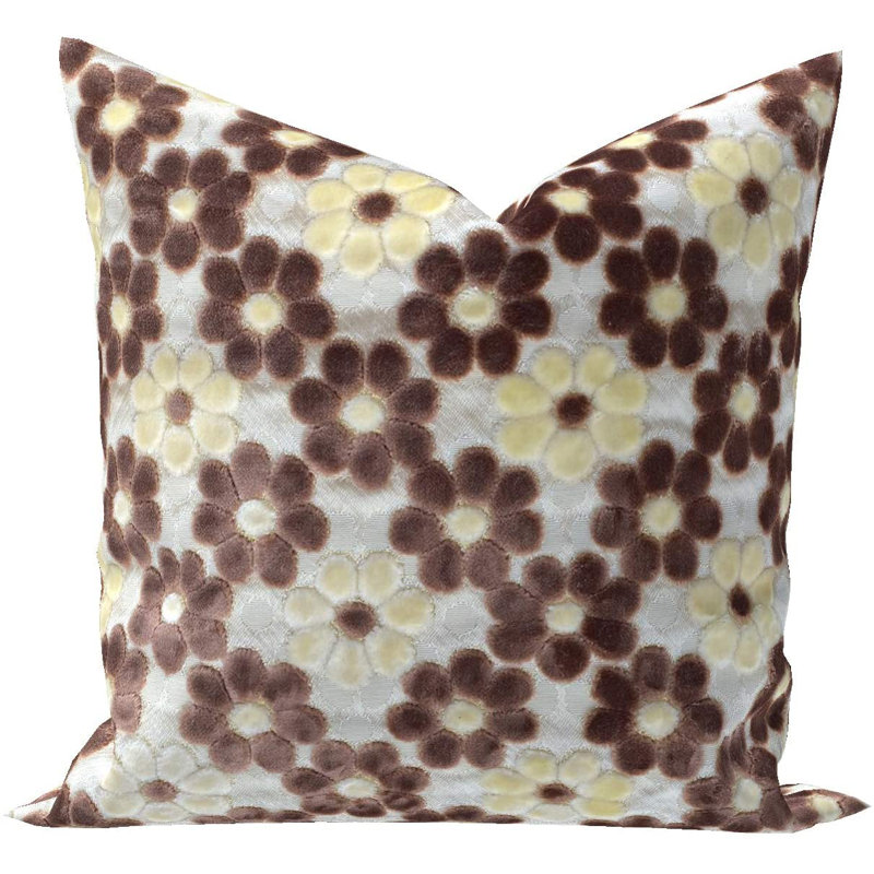 Allene Floral Square Cushion Cover