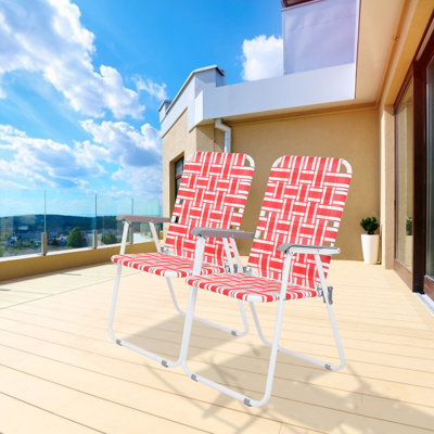 Chaise de plage en plastique Borba Arlmont & Co. Kilner