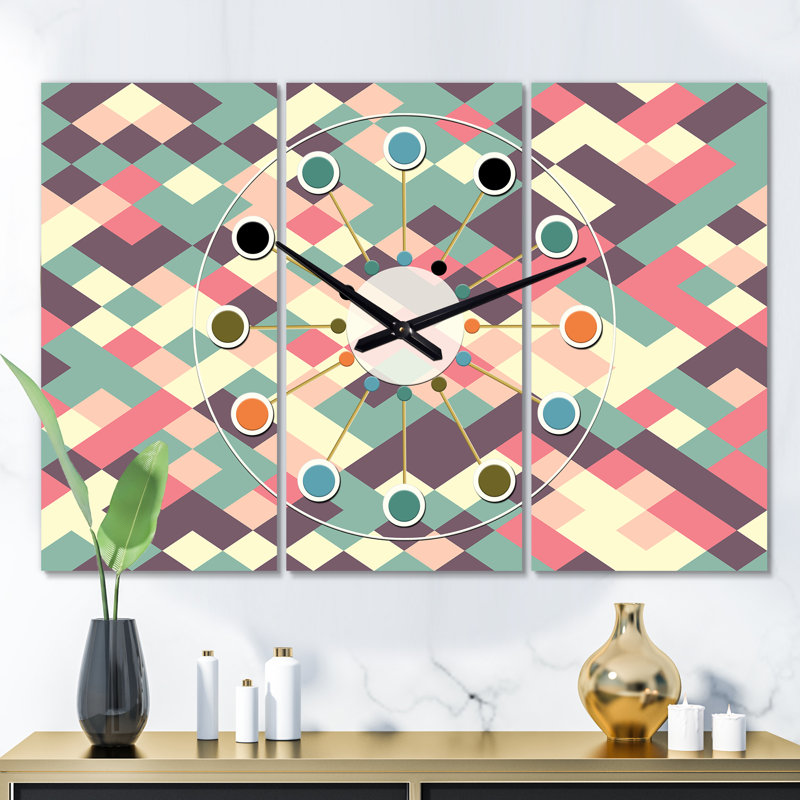 Mid-Century Wall Clock