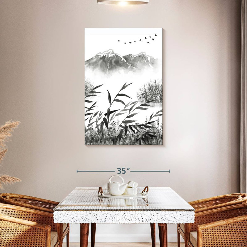 Paysage Harnek, H 45 po x l 30 po