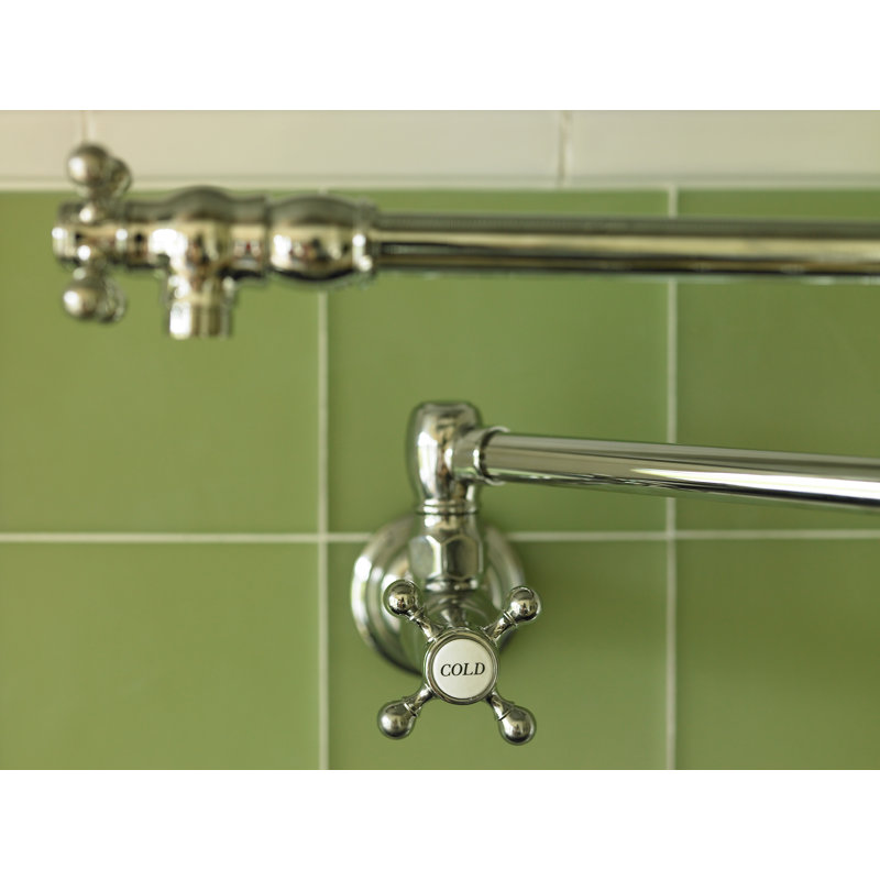 Chesterfield Pot Filler, Polished Chrome