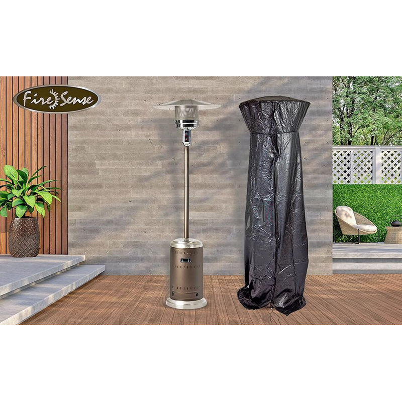 Vinyl Fire Sense Spiral Flame Patio Heater Cover Home Depot Spiral