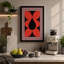 Petal Form Mid-Century - Wrapped Canvas-115119784-115119789