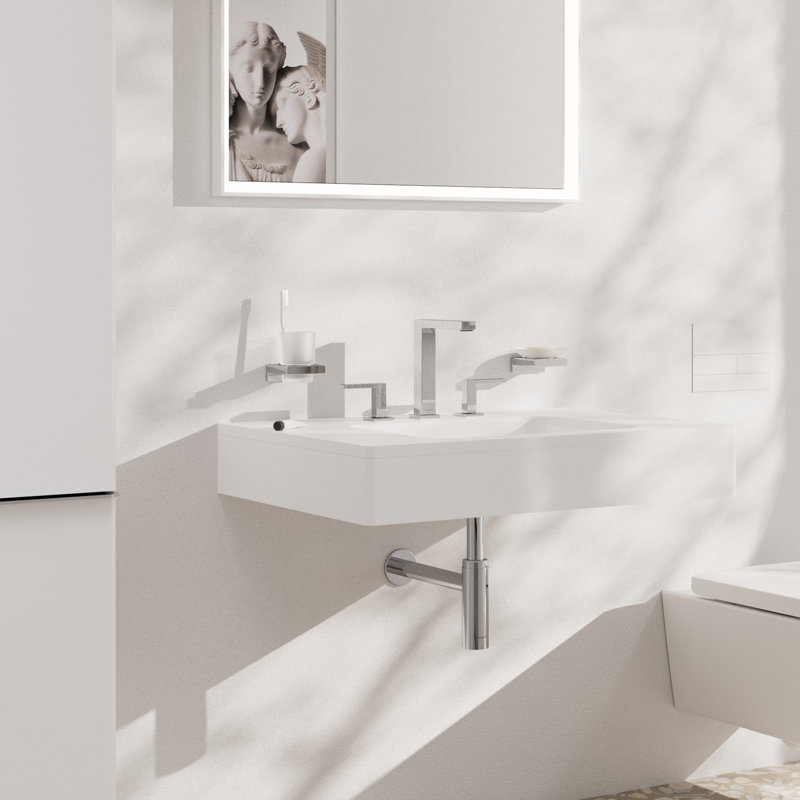 hansgrohe Tecturis E Widespread Faucet 150, 1.2 GPM, Chrome