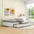 Tayson Full 2 Drawers Upholstered Daybed-129646080