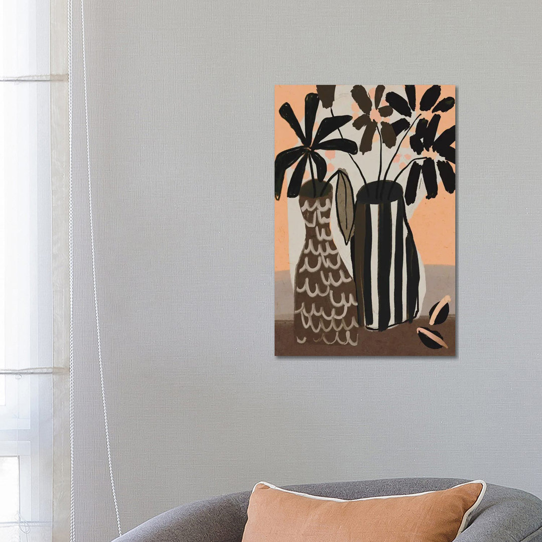 Still Life With Vases by Treechild - Wrapped Canvas Gallery-Wrapped Canvas Giclée