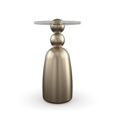 Dissonance Glass End Table