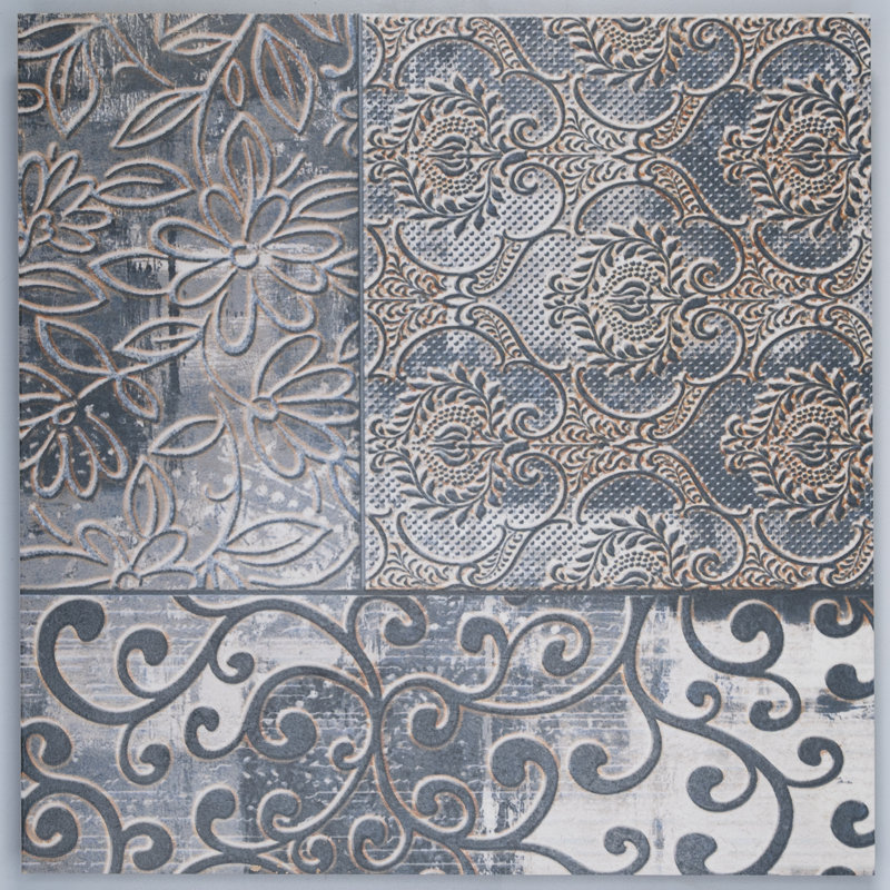 Lagos 12''x 12'' Ceramic Moroccan Wall & Floor Tile