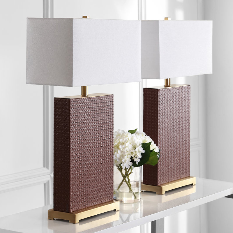 Convery Table Lamp, Brown