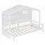 Lit maison avec tablettes-470622526
