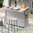 Kitchen Island with Adjustable Shelf, Spice & Towel Rack and Drawer-187869946
