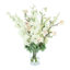 Delphinium and Butterfly Magnolia Arrangement