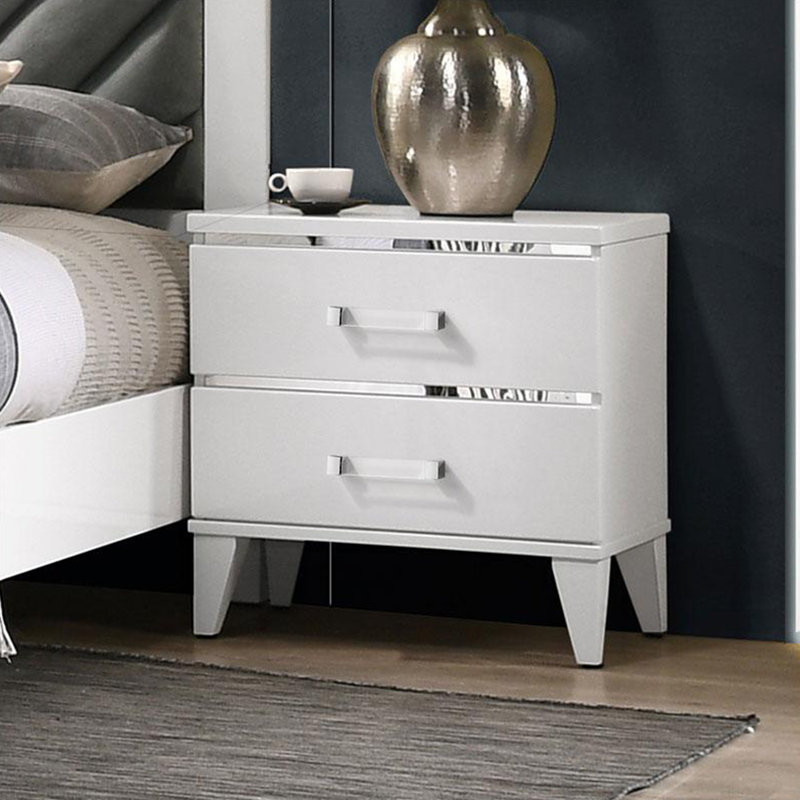 23'' W Nightstand, White