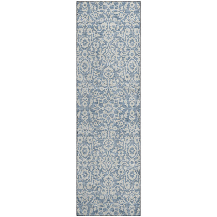 Premium Machine Washable Prisco Denim Rug