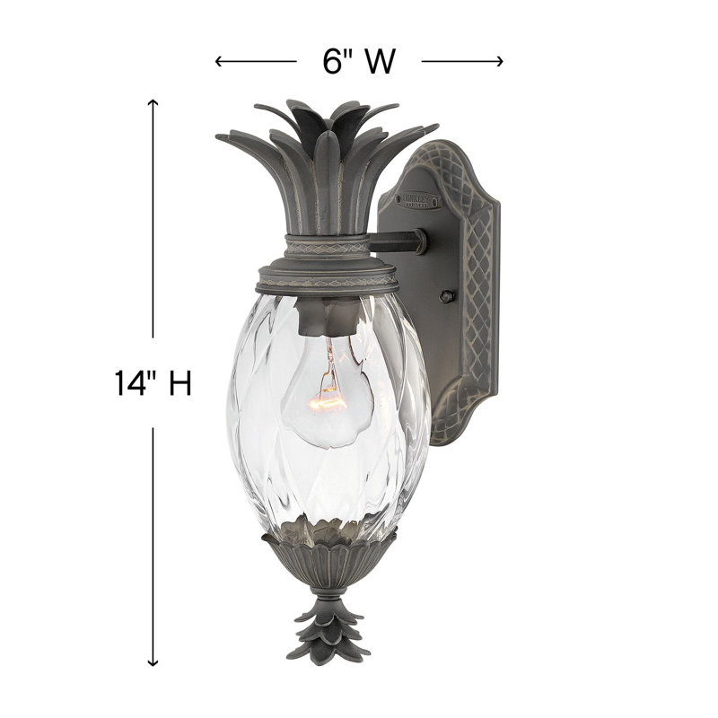 Plantation Outdoor Wall Lantern
