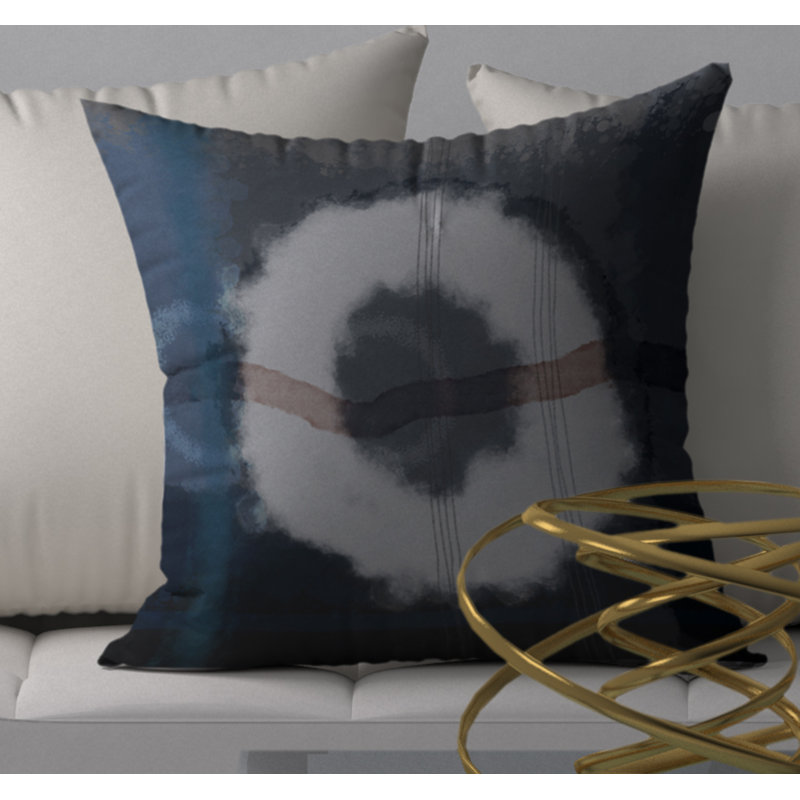 Housse et insert de coussin carré extatique, 24" X 24"