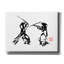 «Samurai Fight» par Pechane, art mural sur toile-939302683