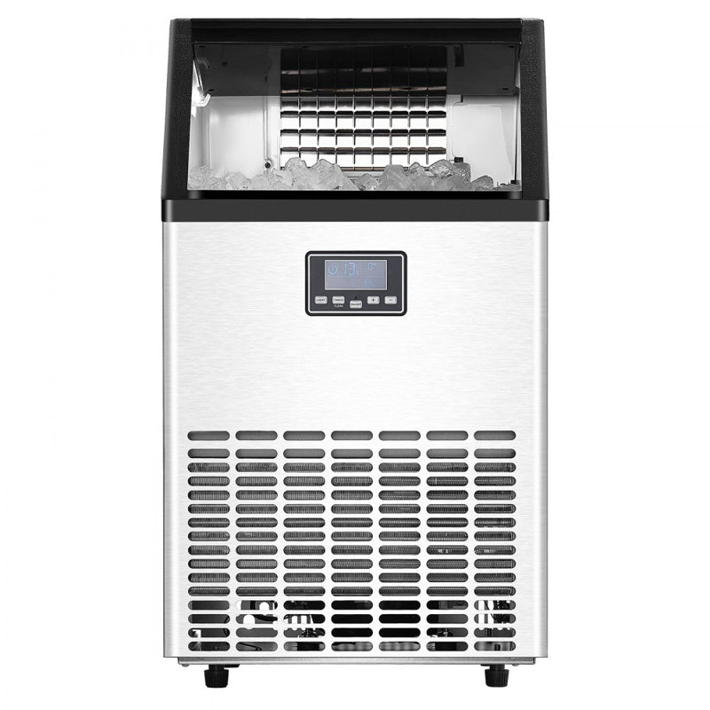 Machine à glaçons commerciale autoportante 120lbs / 24H 45 cubes de glace