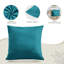 Crushed Velvet Cushion Cover Set (Set of 4)-483572664