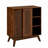 Mid Century Modern Rattan Sideboard Cabinet, Dark Wood Buffet Cabinet with Rattan Doors, Adjustable Shelf and Solid Wood Feet for Kitchen, Living Room, Entryway-59668096