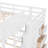 Full Over Twin & Twin Bunk Bed, Wood Triple Bunk Bed With Drawers And Guardrails