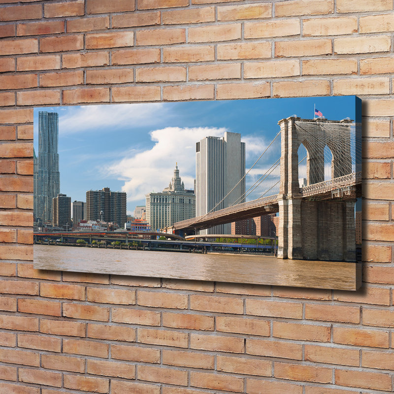 Brooklyn Bridge - Wrapped Canvas Print