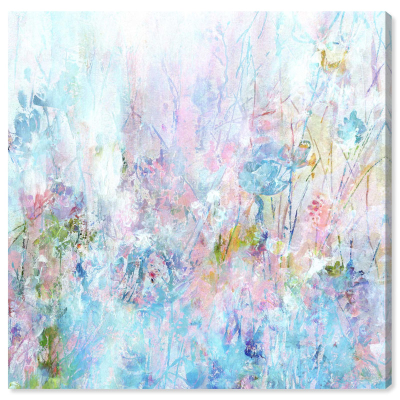 «Doll Memories - Summer Flora», impression murale sur toile par Art Remedy, galerie tendue, 16 x 16, H 16 po x l 16 po