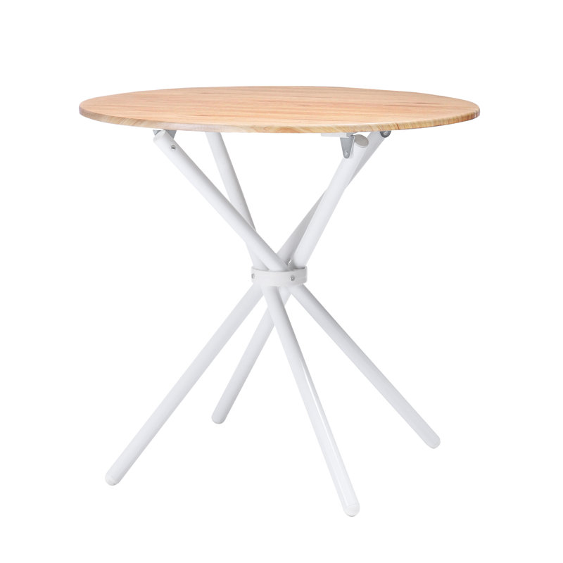 Round Metal Base Dining Table