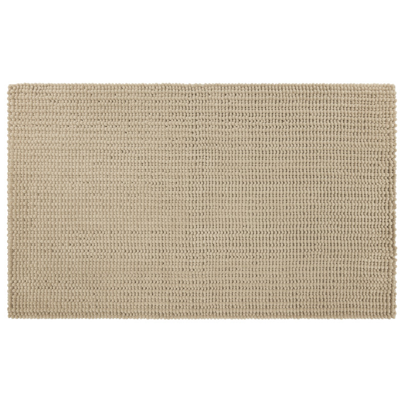 Tapis pour salle de bain Wagnon, L 17 po x L 24 po, Rosé