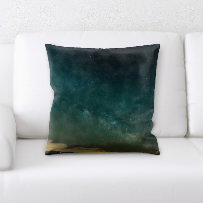 Microsuede Throw Pillow
