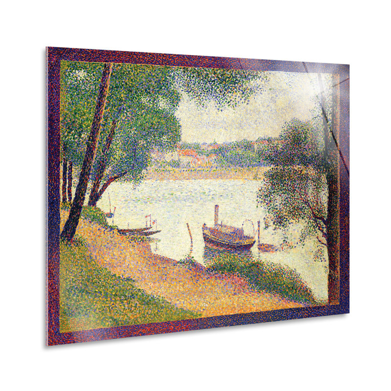 Gray Weather by George Seurat - No Frame Print, Plastic/Acrylic, 70cm H x 100cm W