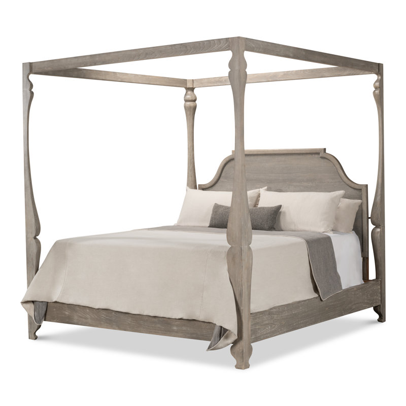 Madeline Solid Wood Canopy Bed